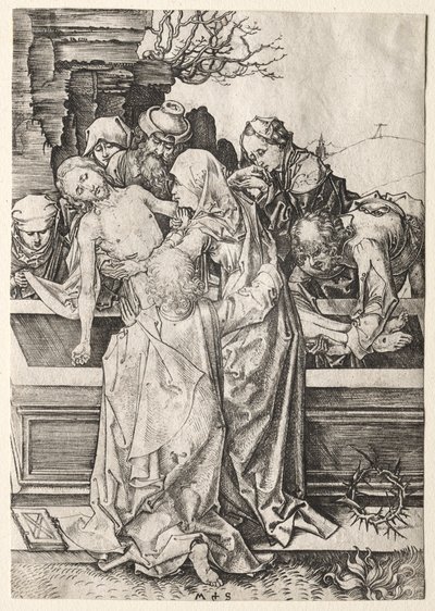 Passionen: Gravläggningen av Martin Schongauer