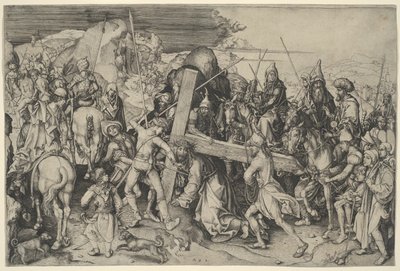 Vägen till Golgata av Martin Schongauer