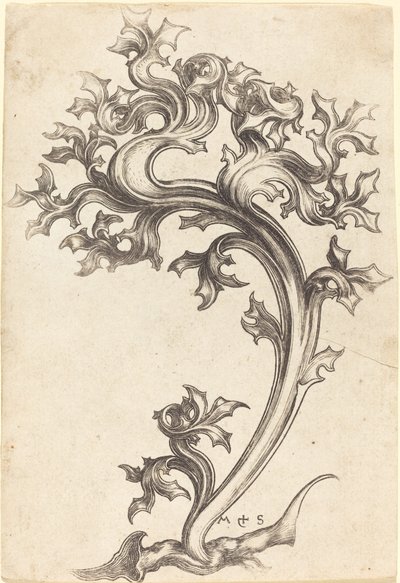 Tistelprydnad av Martin Schongauer