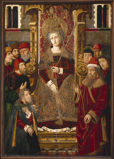 Heilige Helena von Martin & Ximenez Miguel (fl.1466-1505) Bernat