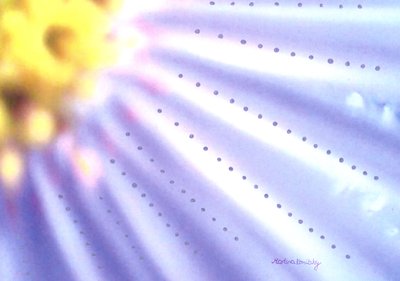 Blå blomma av Martina Konitzky