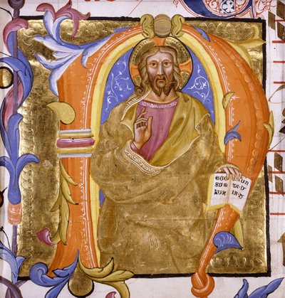 Kristus som världens ljus, ca 1400 av Martino de Bartolomeo