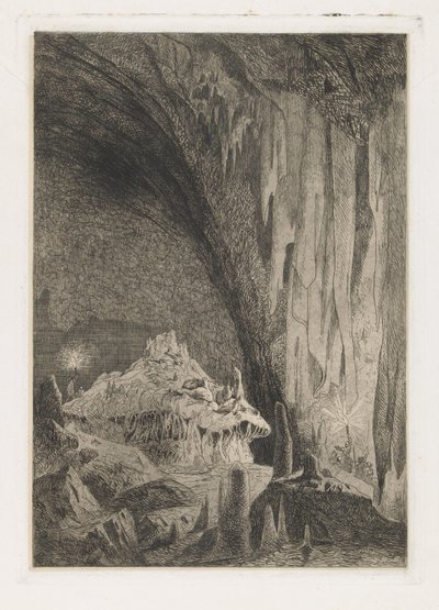Hall i grottorna i Han av Martinus Antonius Kuytenbrouwer jr.