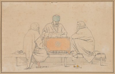 En turkisk notarie och två kvinnor av Martinus Rørbye