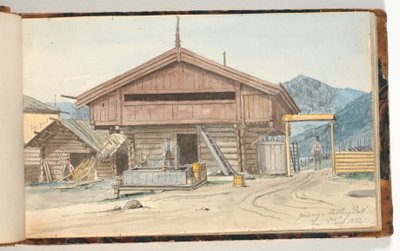Bondgård av Martinus Rørbye