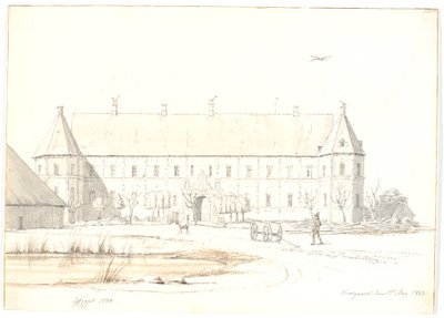 Herrgården Voergaard av Martinus Rørbye