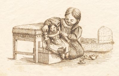 Illustration till "Halvhundra fabler för barn" av Hey av Martinus Rørbye