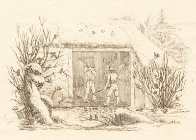 Illustration till "Halvhundra fabler för barn" av Hey av Martinus Rørbye
