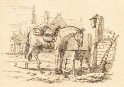 Illustration till "Halvhundra fabler för barn" av Hey av Martinus Rørbye