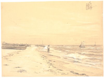En del av Sønderstrand, Skagen av Martinus Rørbye