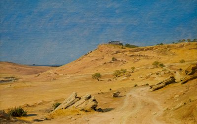 Utsikt från Girgenti av Martinus Rorbye