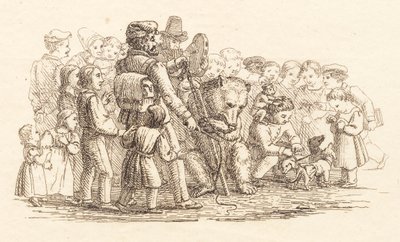 Illustration till "Halvhundra fabler för barn" av Hey av Martinus Rørbye
