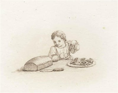 Illustration till "Halvhundra fabler för barn" av Hey av Martinus Rørbye