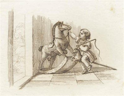 Illustration till "Halvhundra fabler för barn" av Hey av Martinus Rørbye