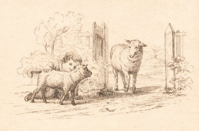 Illustration till "Halvhundra fabler för barn" av Hey av Martinus Rørbye