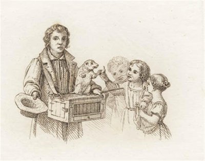 Illustration till "Halvhundra fabler för barn" av Hey av Martinus Rørbye
