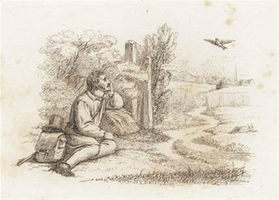 Illustration till "Halvhundra fabler för barn" av Hey av Martinus Rørbye