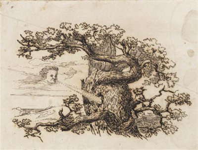 Illustration till "Halvhundra fabler för barn" av Hey av Martinus Rørbye