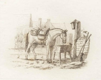 Illustration till "Halvhundra fabler för barn" av Hey av Martinus Rørbye