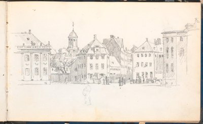 Parti från Kgs. Nytorv av Martinus Rørbye