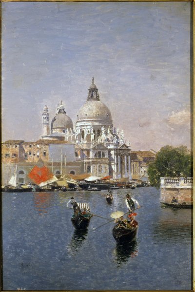 Santa Maria della Salute, Venedig av Martín Rico y Ortega