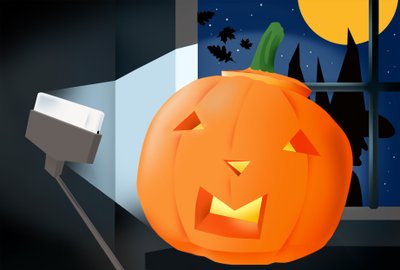 Halloween, 2017 (digital) av Mary Ann Smith