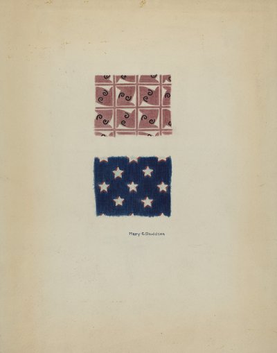 Tryckta prover av Mary C. Davidson