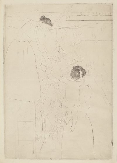 Samla frukt av Mary Cassatt