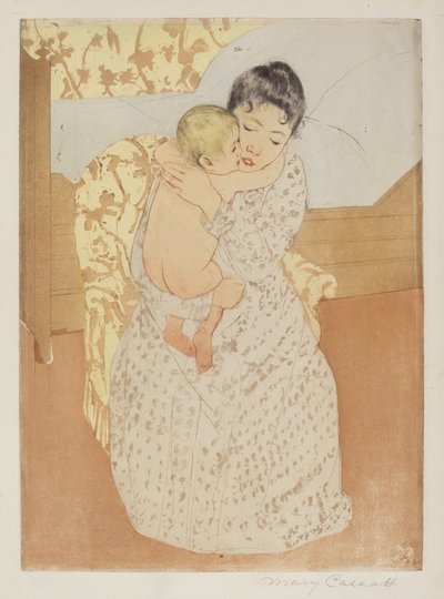 Mors smekning av Mary Cassatt
