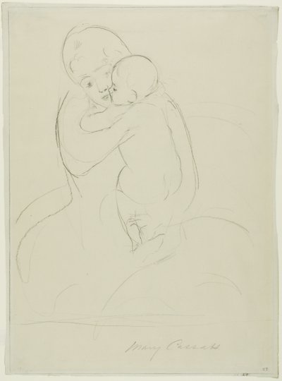 Mors smekning av Mary Cassatt