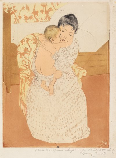 Moderns smekning, 1890-1891. av Mary Cassatt