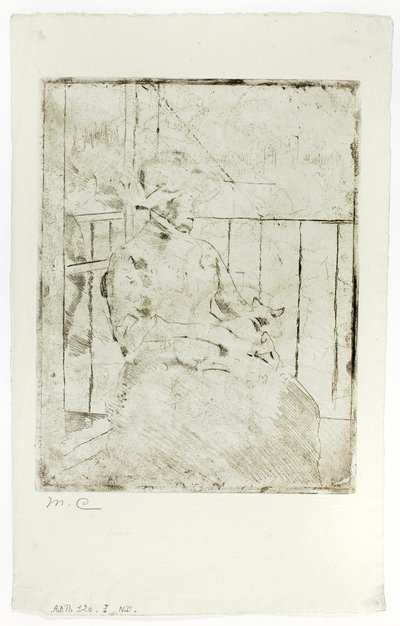 På balkongen av Mary Cassatt