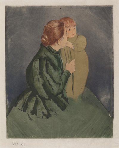 Bondemor och barn av Mary Cassatt