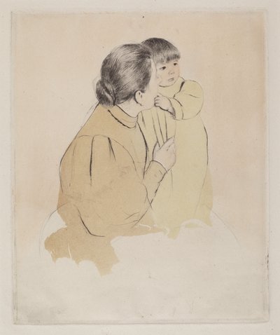 Bondemor och barn av Mary Cassatt