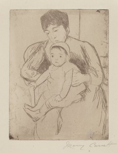 Förbereder räkningen för en utflykt av Mary Cassatt