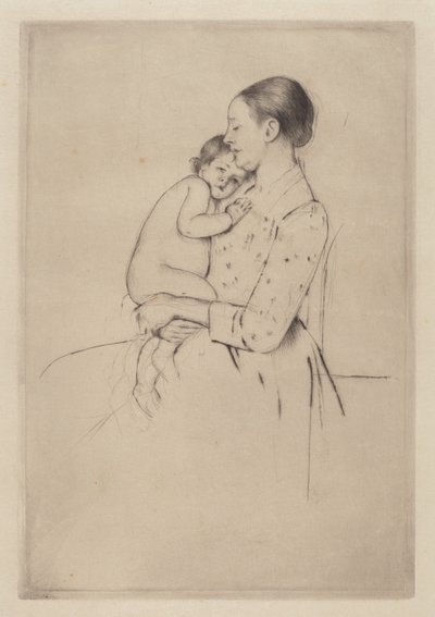 Stillhet av Mary Cassatt