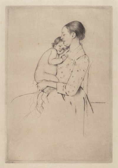 Quietude, c.1891 av Mary Cassatt