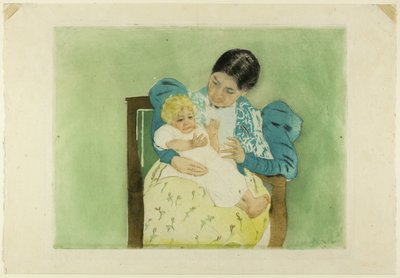 Det barfota barnet av Mary Cassatt