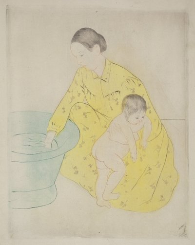 Badet av Mary Cassatt