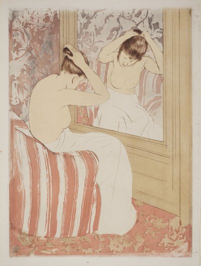 Frisyren av Mary Cassatt