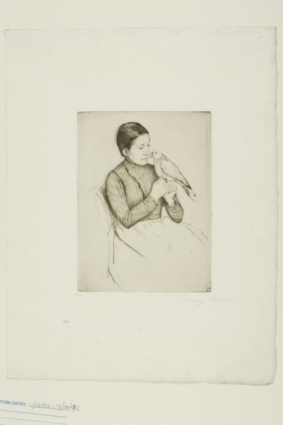 Papegojan av Mary Cassatt