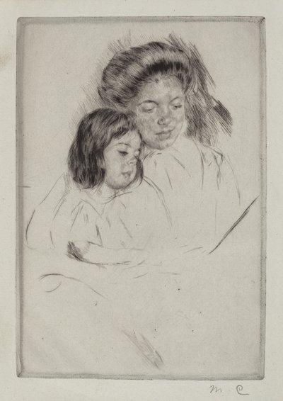 Bilderboken nr 1, c. 1901. av Mary Cassatt