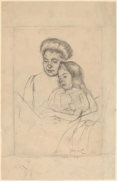 Bilderboken nr 1, c. 1901. av Mary Cassatt