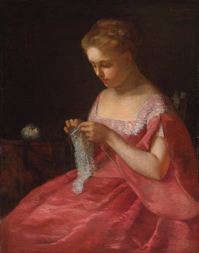 Den unga bruden, ca 1866-67 av Mary Cassatt