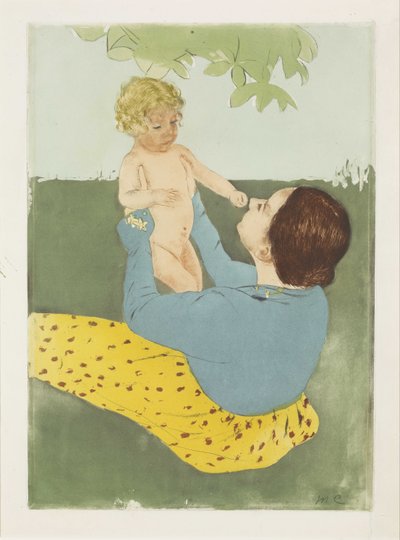 Under hästkastanjeträdet av Mary Cassatt
