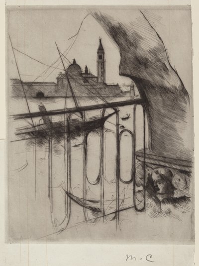 Utsikt över Venedig av Mary Cassatt
