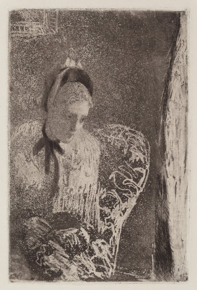 Väntar av Mary Cassatt