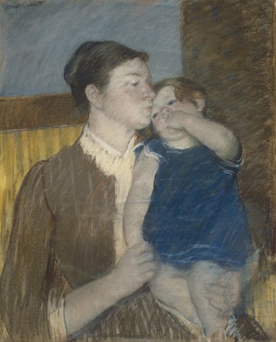 Ung mor, 1888 av Mary Cassatt