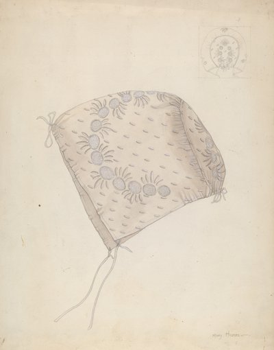 Babymössa, ca. 1937. av Mary E Humes