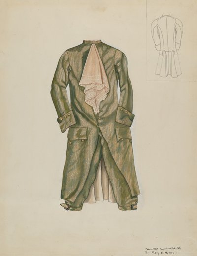 Mans kostym, c. 1937. av Mary E Humes